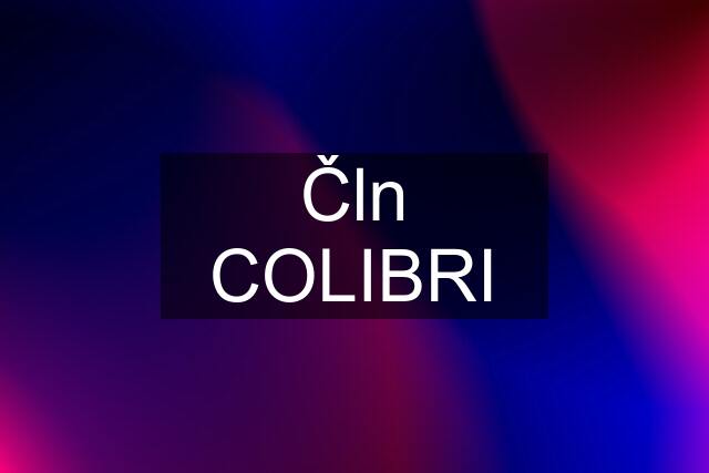 Čln COLIBRI