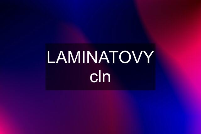 LAMINATOVY cln