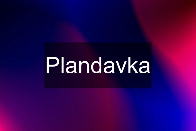 Plandavka