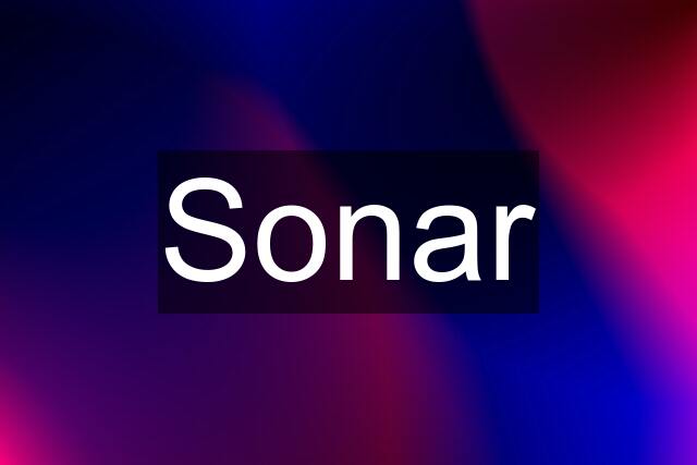 Sonar