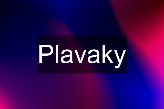 Plavaky