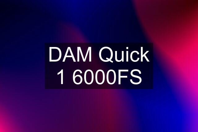 DAM Quick 1 6000FS