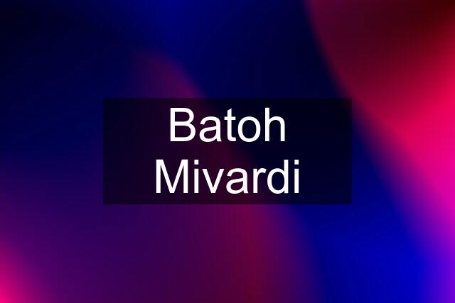 Batoh Mivardi