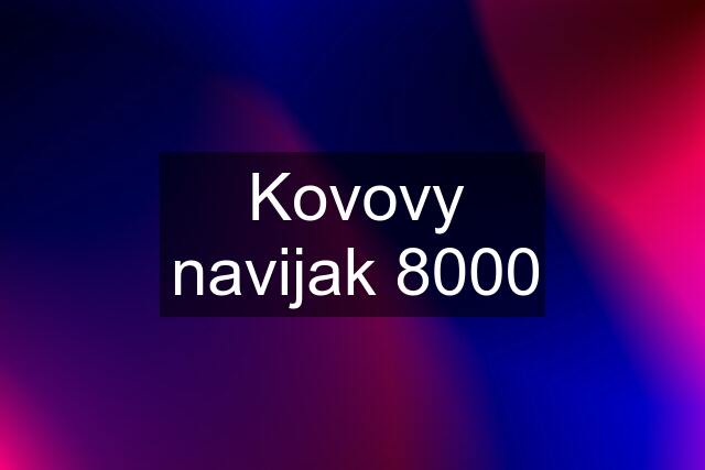 Kovovy navijak 8000