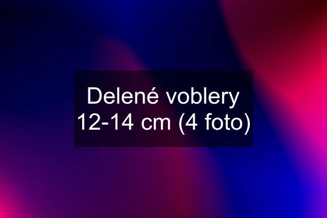 Delené voblery 12-14 cm (4 foto)