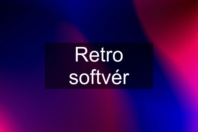 Retro softvér