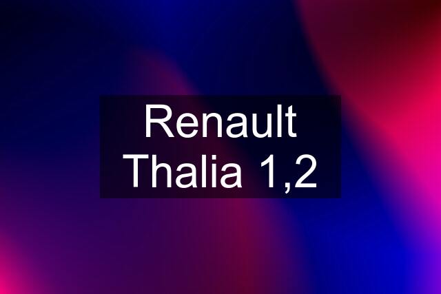 Renault Thalia 1,2