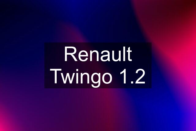 Renault Twingo 1.2