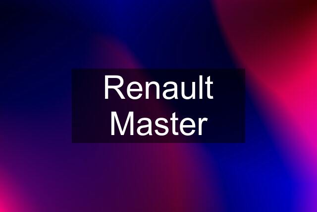 Renault Master