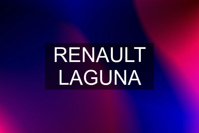 RENAULT LAGUNA