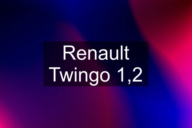 Renault Twingo 1,2