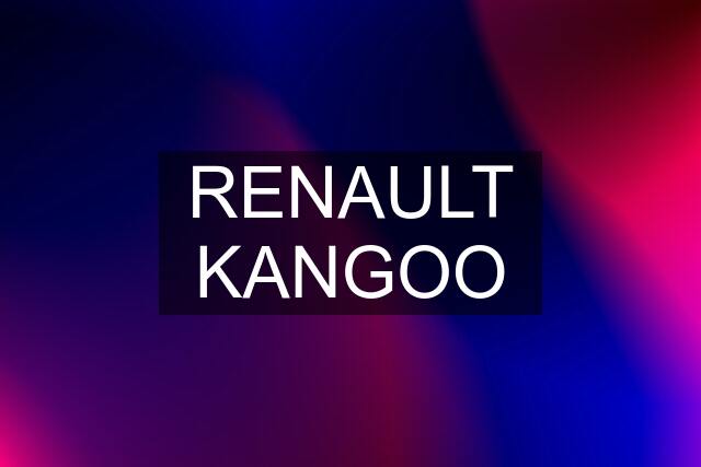 RENAULT KANGOO