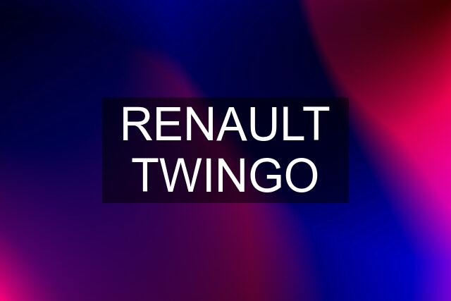 RENAULT TWINGO