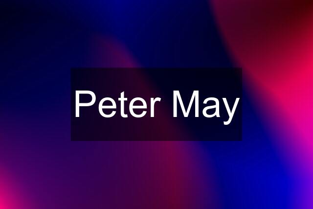 Peter May