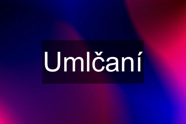 Umlčaní