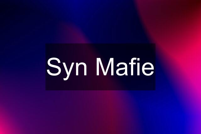 Syn Mafie