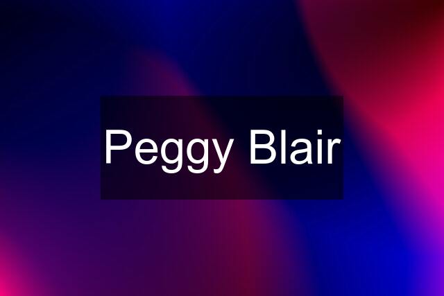 Peggy Blair