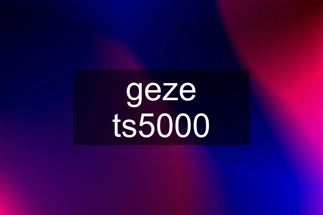 geze ts5000