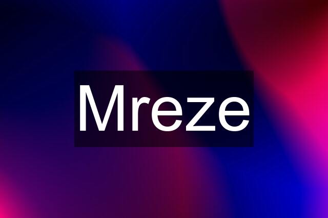 Mreze