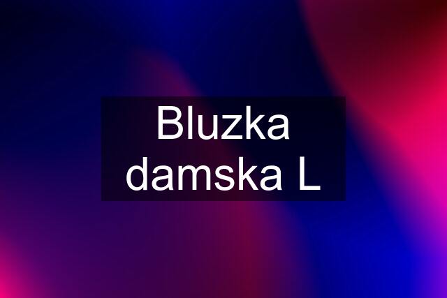 Bluzka damska L