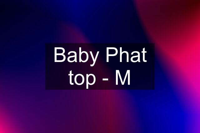 Baby Phat top - M