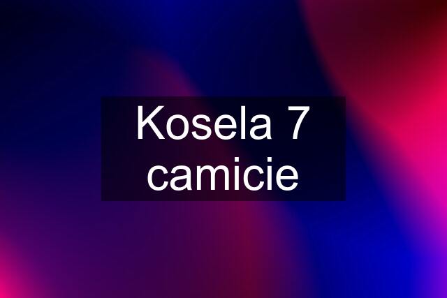 Kosela 7 camicie