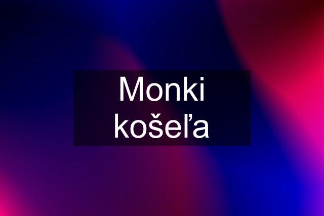 Monki košeľa