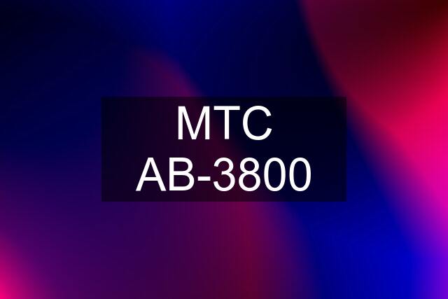 MTC AB-3800