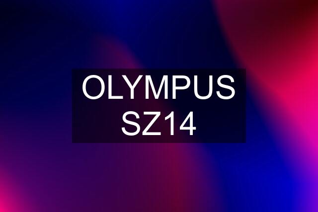 OLYMPUS SZ14