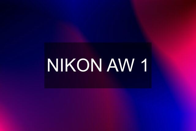 NIKON AW 1