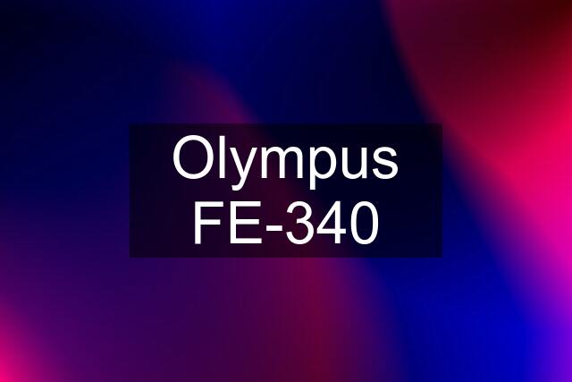 Olympus FE-340