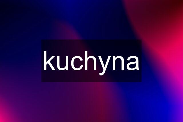 kuchyna