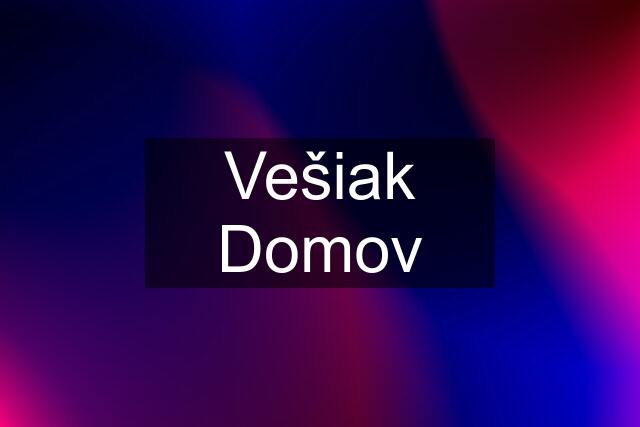 Vešiak "Domov"