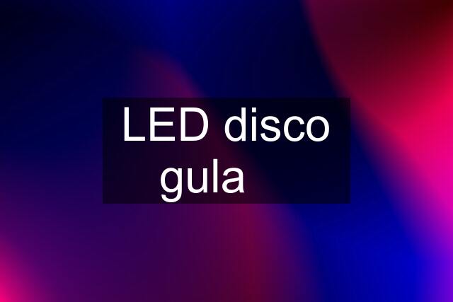 LED disco gula ✅