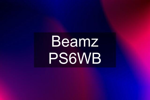 Beamz PS6WB