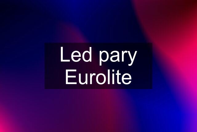 Led pary Eurolite