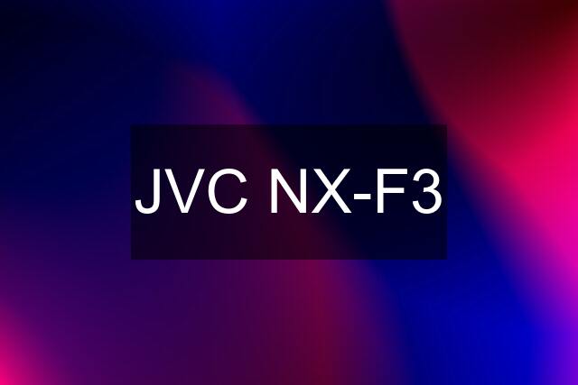 JVC NX-F3