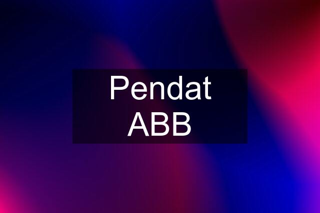 Pendat ABB