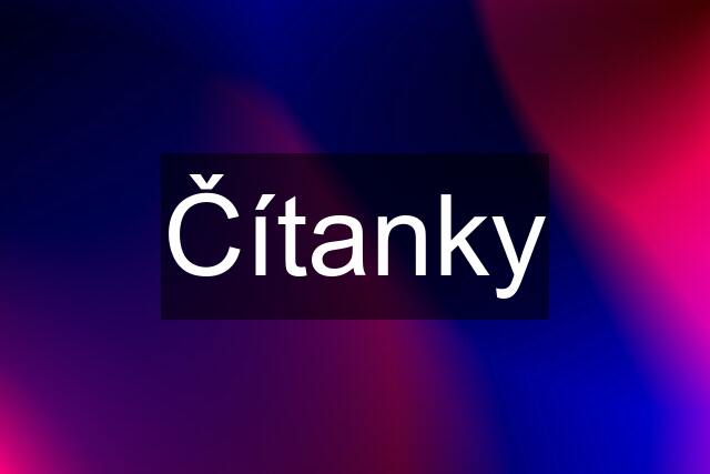 Čítanky