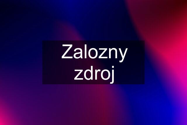 Zalozny zdroj