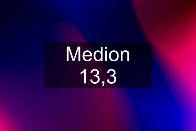 Medion 13,3