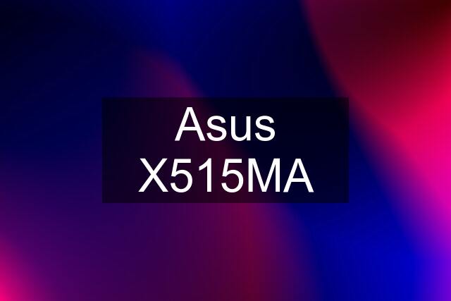 Asus X515MA