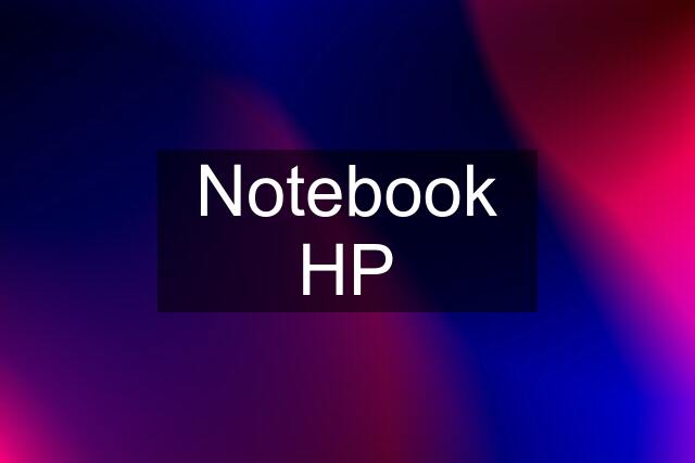 Notebook HP