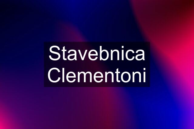 Stavebnica Clementoni