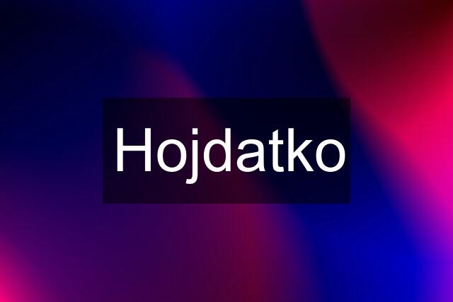 Hojdatko