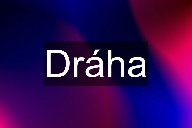 Dráha