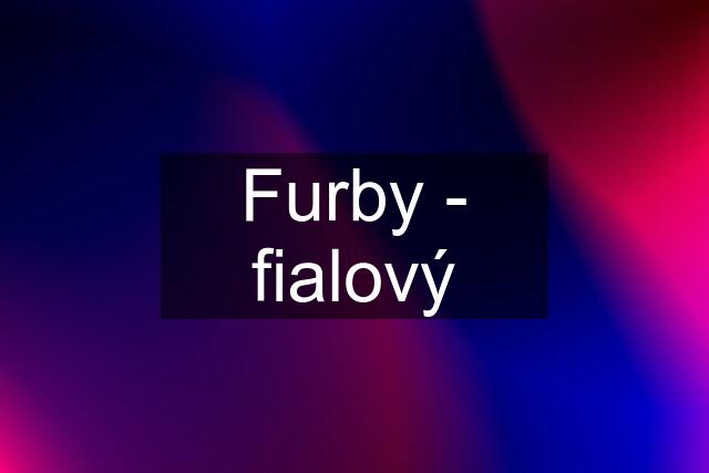 Furby - fialový