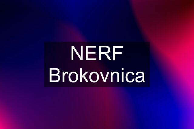 NERF Brokovnica