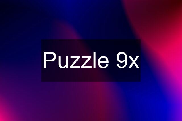 Puzzle 9x