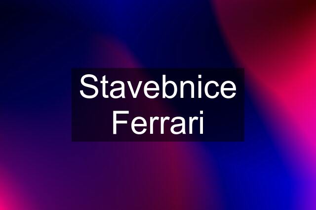 Stavebnice Ferrari